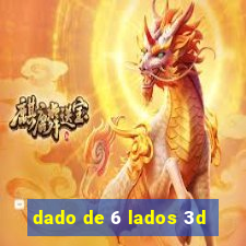 dado de 6 lados 3d